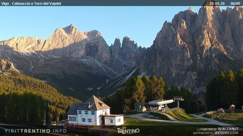 Archiv Foto Webcam Gardeccia-Mulde