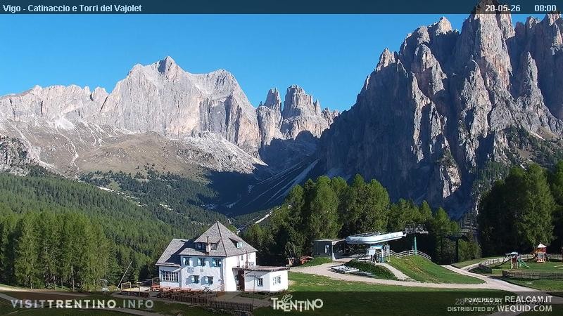 Archiv Foto Webcam Gardeccia-Mulde