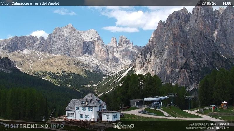 Archiv Foto Webcam Gardeccia-Mulde