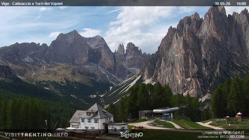 Archiv Foto Webcam Gardeccia-Mulde