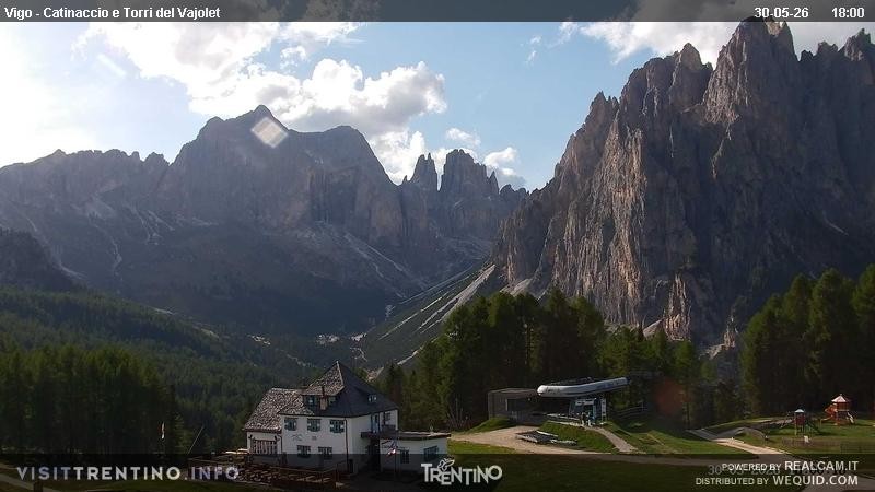 Archiv Foto Webcam Gardeccia-Mulde