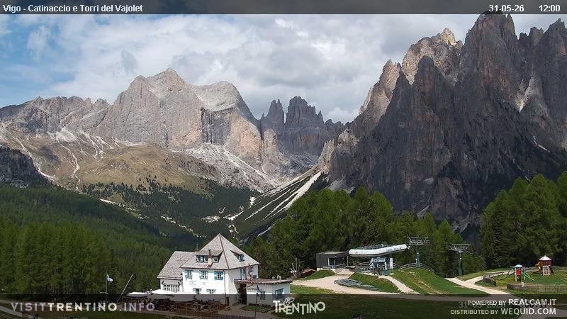 Archiv Foto Webcam Gardeccia-Mulde