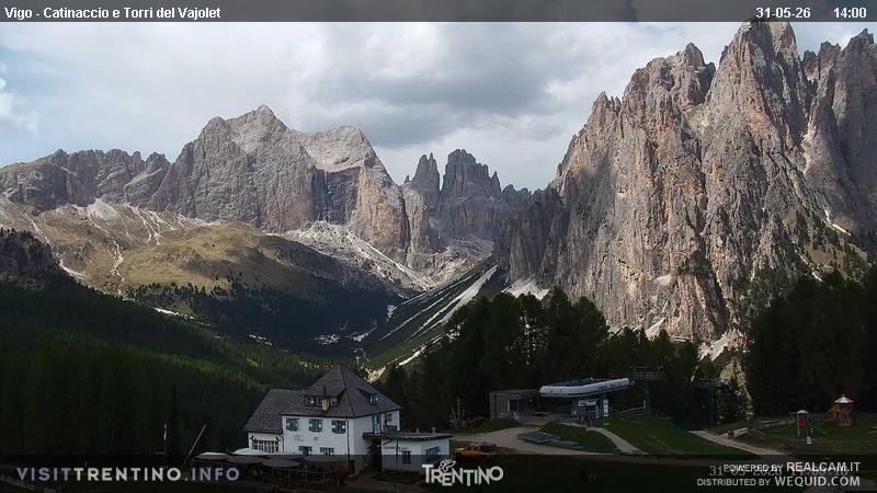 Archiv Foto Webcam Gardeccia-Mulde