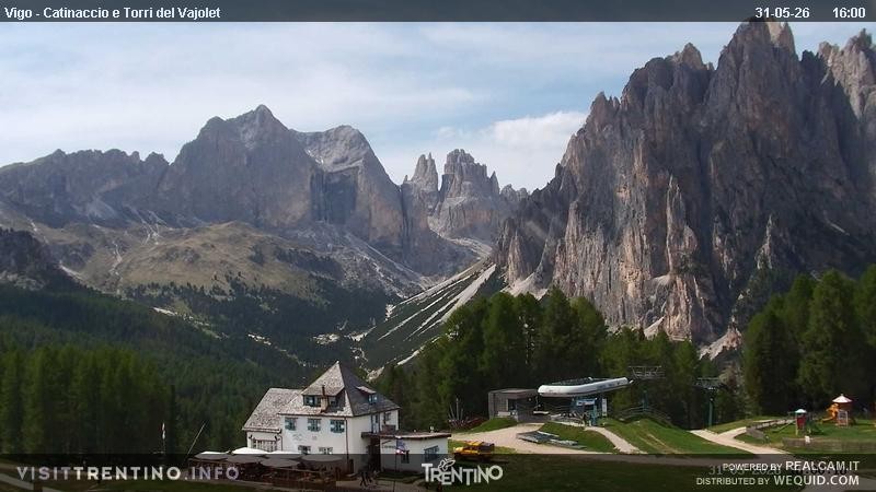 Archiv Foto Webcam Gardeccia-Mulde