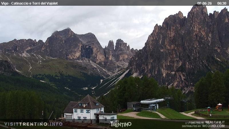 Archiv Foto Webcam Gardeccia-Mulde