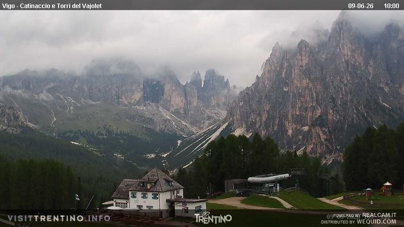 Archiv Foto Webcam Gardeccia-Mulde