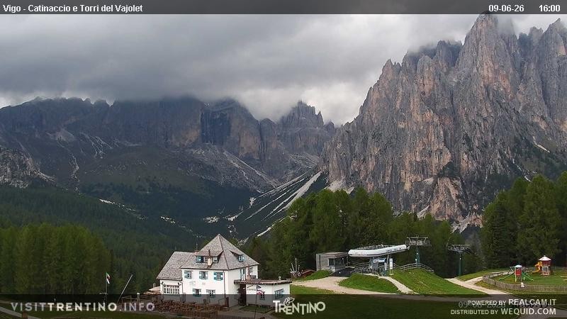 Archiv Foto Webcam Gardeccia-Mulde
