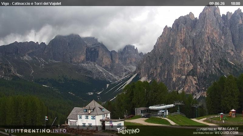 Archiv Foto Webcam Gardeccia-Mulde