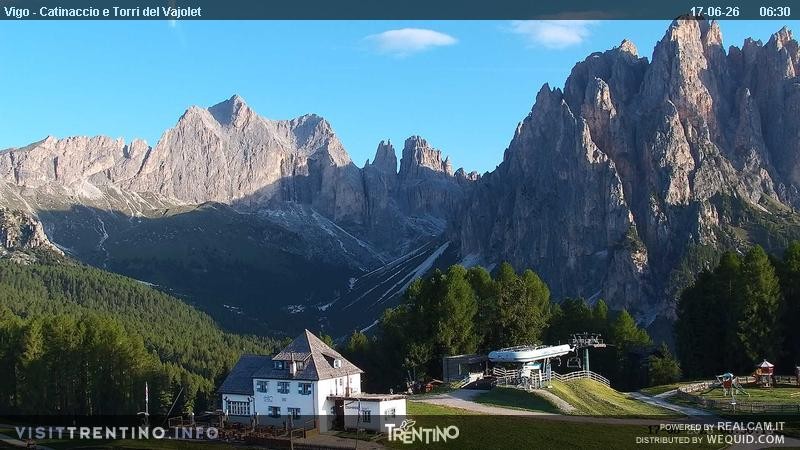 Archiv Foto Webcam Gardeccia-Mulde