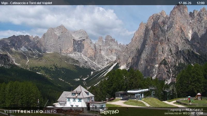 Archiv Foto Webcam Gardeccia-Mulde
