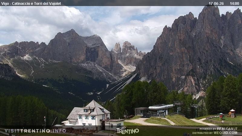 Archiv Foto Webcam Gardeccia-Mulde