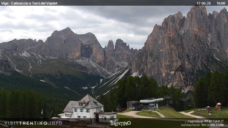 Archiv Foto Webcam Gardeccia-Mulde