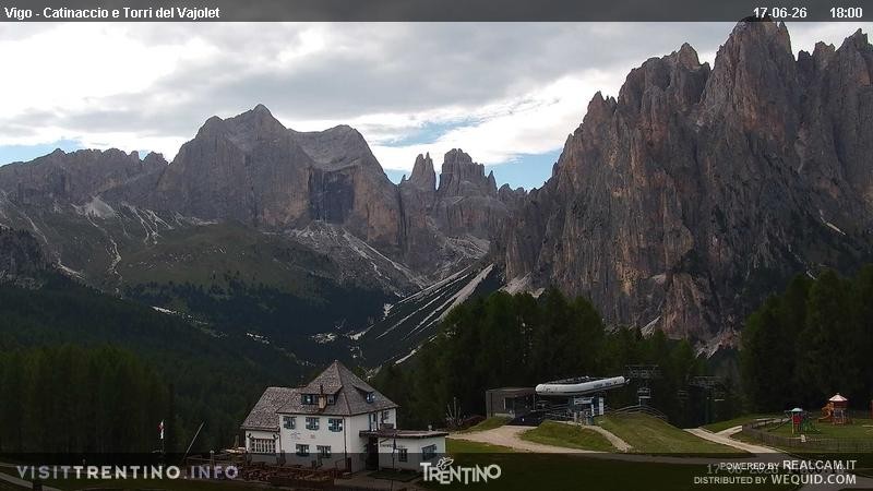 Archiv Foto Webcam Gardeccia-Mulde