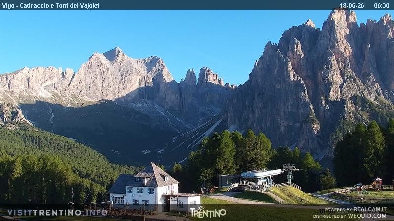 Archiv Foto Webcam Gardeccia-Mulde