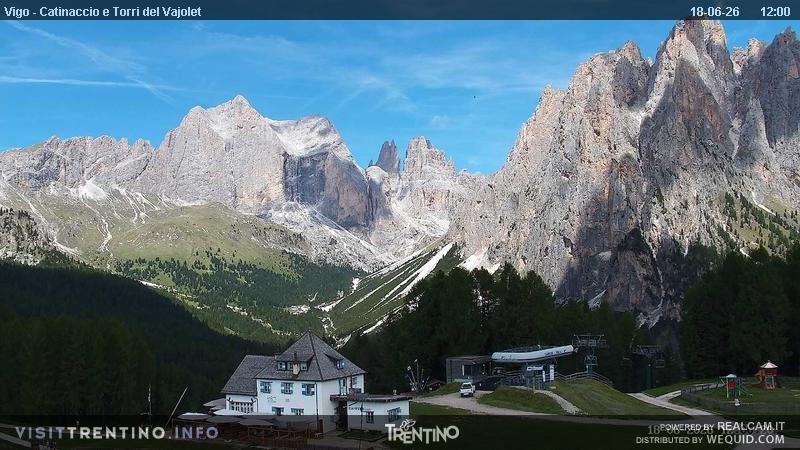 Archiv Foto Webcam Gardeccia-Mulde