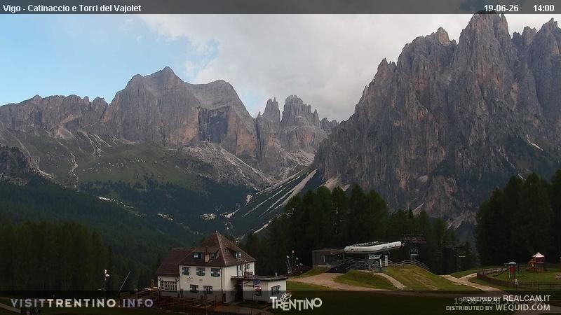 Archiv Foto Webcam Gardeccia-Mulde