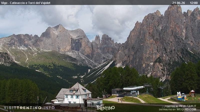 Archiv Foto Webcam Gardeccia-Mulde