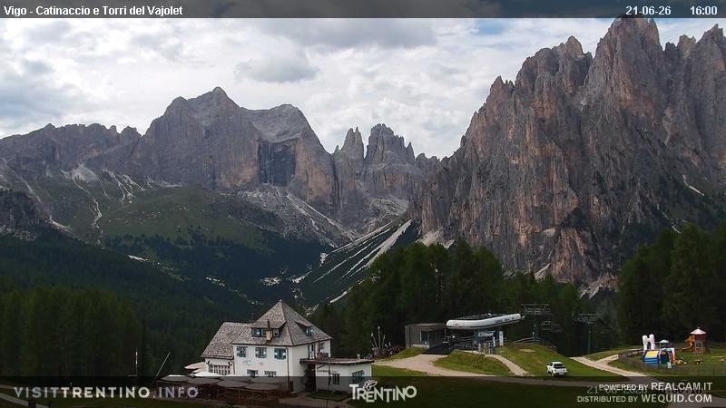Archiv Foto Webcam Gardeccia-Mulde