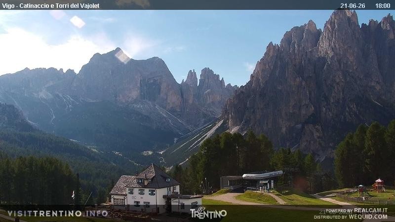 Archiv Foto Webcam Gardeccia-Mulde