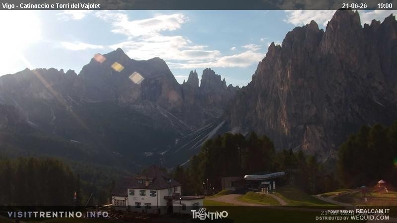 Archiv Foto Webcam Gardeccia-Mulde