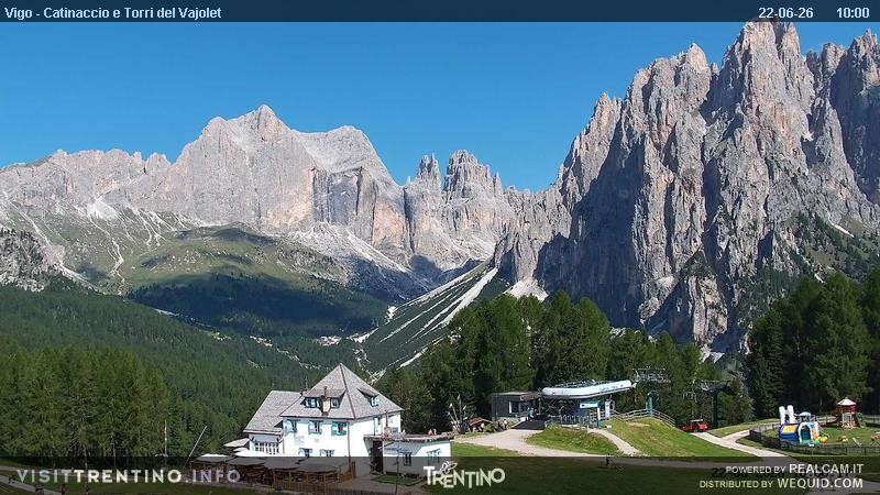 Archiv Foto Webcam Gardeccia-Mulde