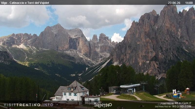 Archiv Foto Webcam Gardeccia-Mulde