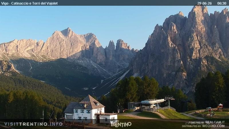Archiv Foto Webcam Gardeccia-Mulde