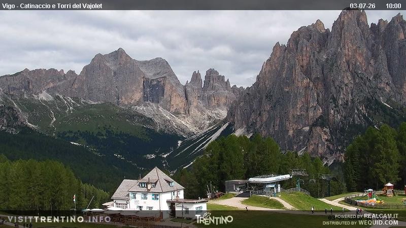 Archiv Foto Webcam Gardeccia-Mulde