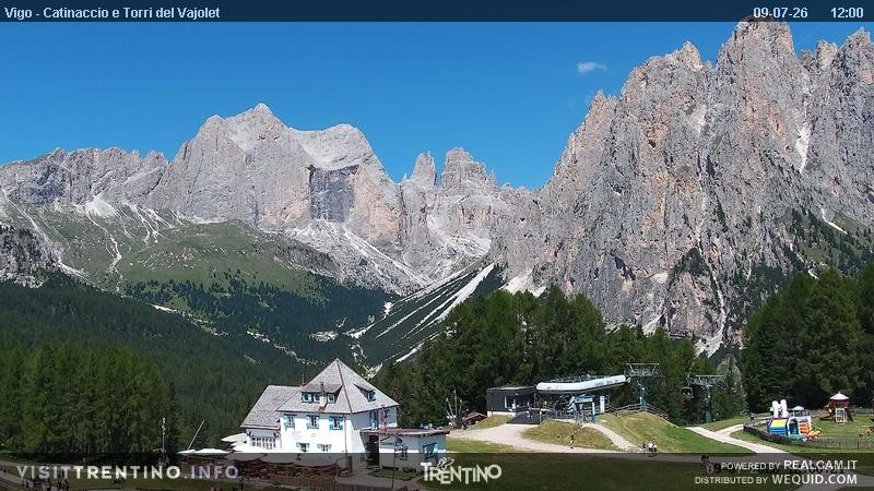 Archiv Foto Webcam Gardeccia-Mulde