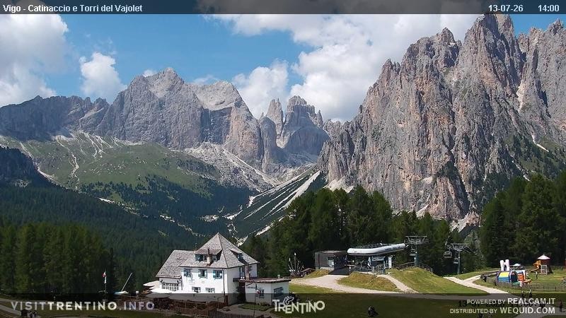 Archiv Foto Webcam Gardeccia-Mulde