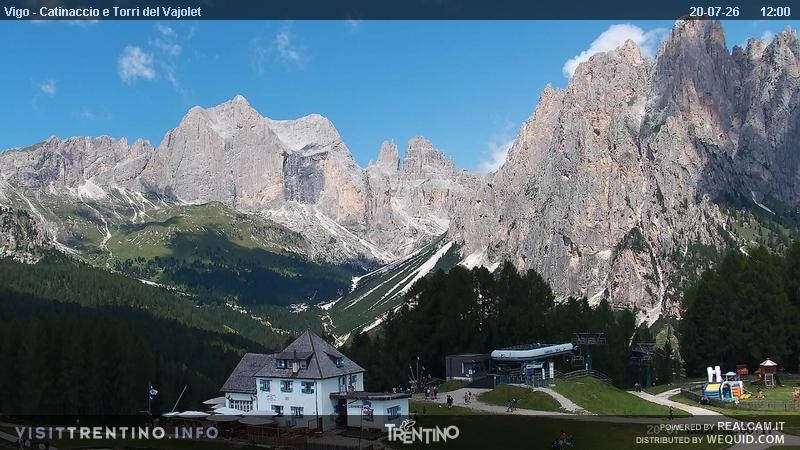 Archiv Foto Webcam Gardeccia-Mulde