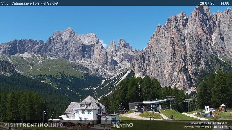 Archiv Foto Webcam Gardeccia-Mulde
