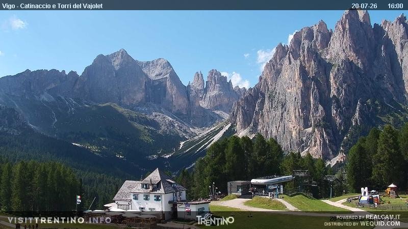 Archiv Foto Webcam Gardeccia-Mulde