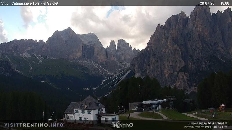 Archiv Foto Webcam Gardeccia-Mulde
