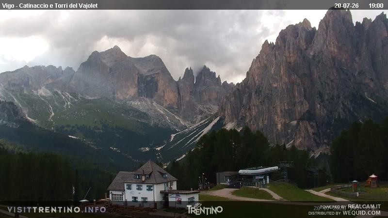 Archiv Foto Webcam Gardeccia-Mulde