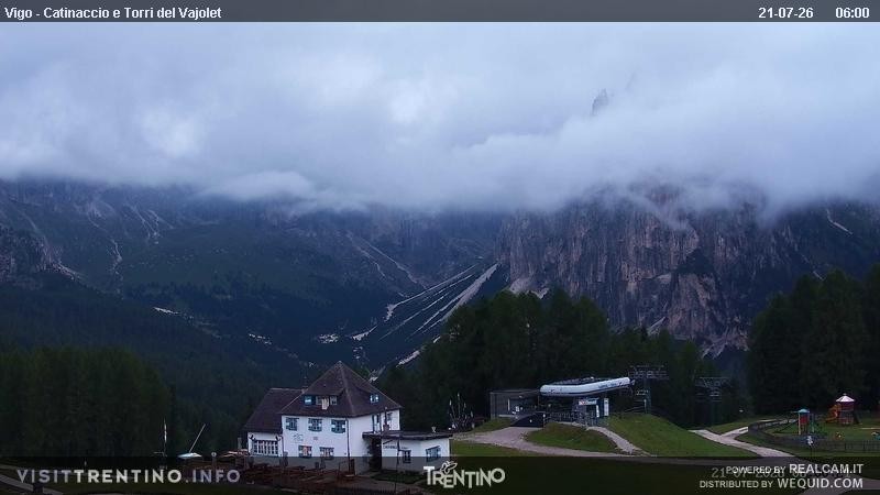 Archiv Foto Webcam Gardeccia-Mulde