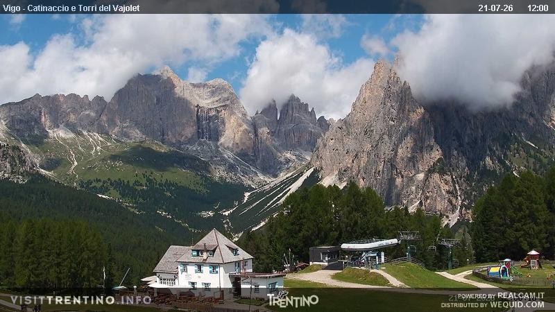 Archiv Foto Webcam Gardeccia-Mulde