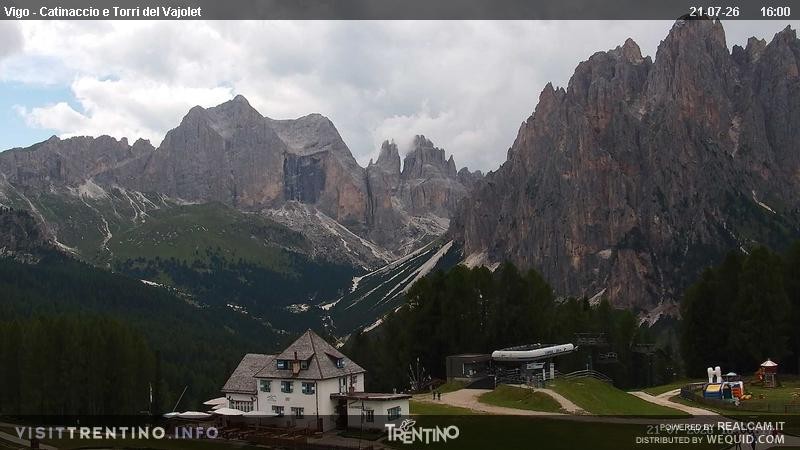 Archiv Foto Webcam Gardeccia-Mulde