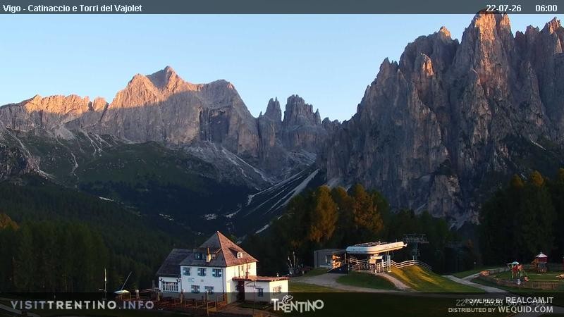 Archiv Foto Webcam Gardeccia-Mulde