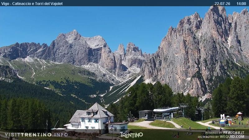 Archiv Foto Webcam Gardeccia-Mulde