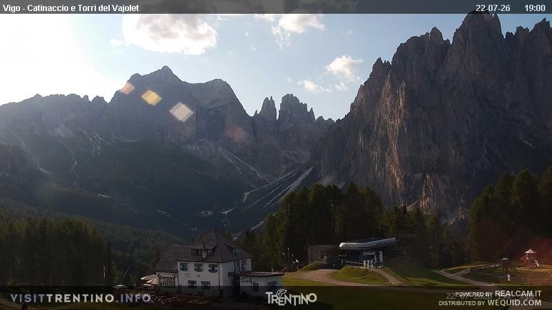 Archiv Foto Webcam Gardeccia-Mulde