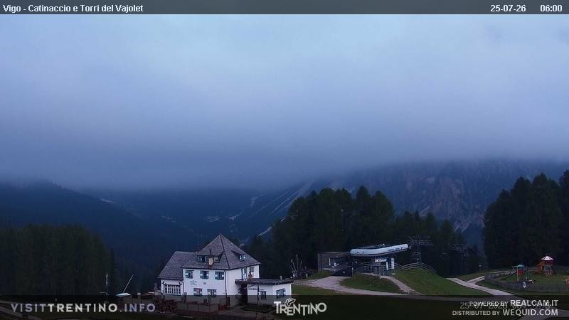 Archiv Foto Webcam Gardeccia-Mulde