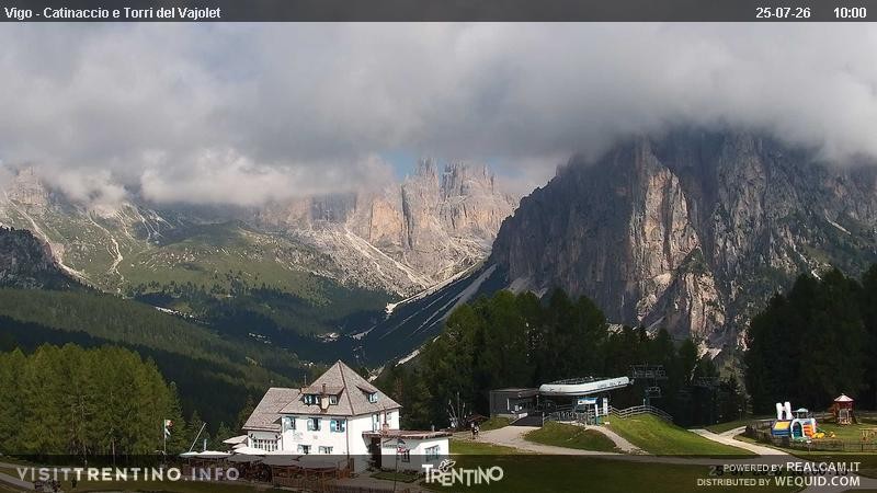Archiv Foto Webcam Gardeccia-Mulde