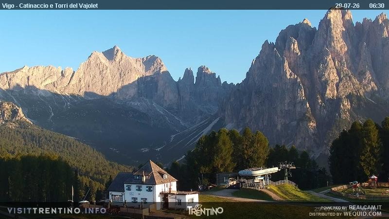 Archiv Foto Webcam Gardeccia-Mulde
