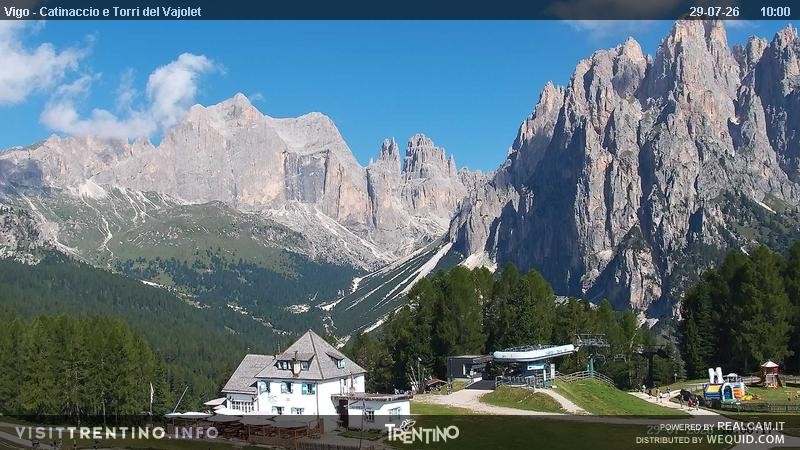 Archiv Foto Webcam Gardeccia-Mulde