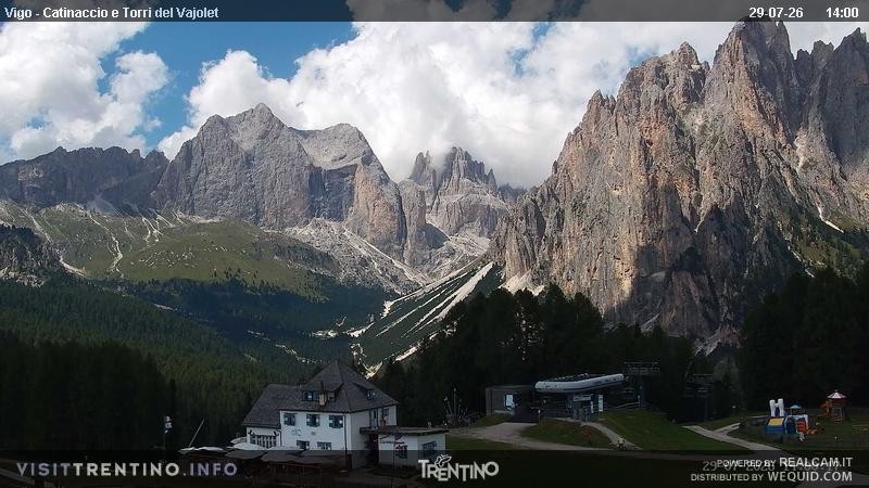 Archiv Foto Webcam Gardeccia-Mulde