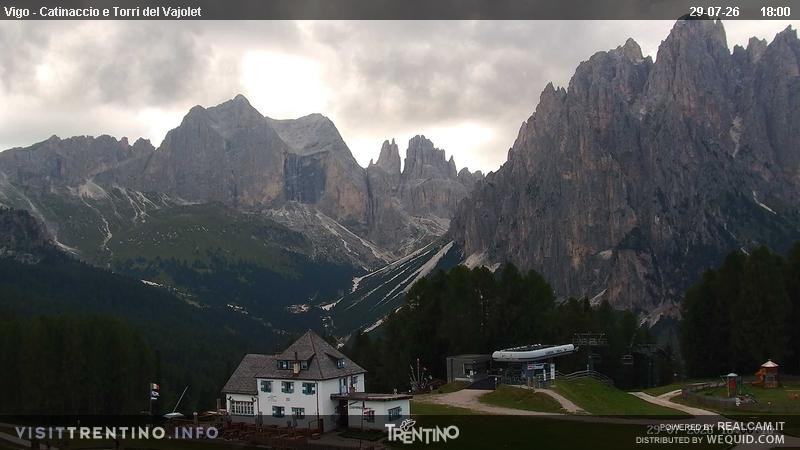 Archiv Foto Webcam Gardeccia-Mulde
