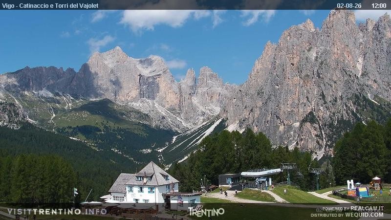 Archiv Foto Webcam Gardeccia-Mulde