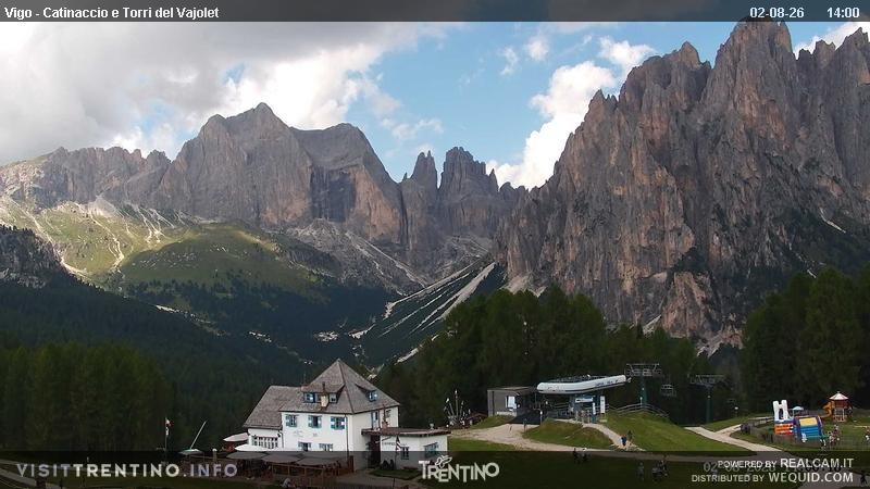 Archiv Foto Webcam Gardeccia-Mulde