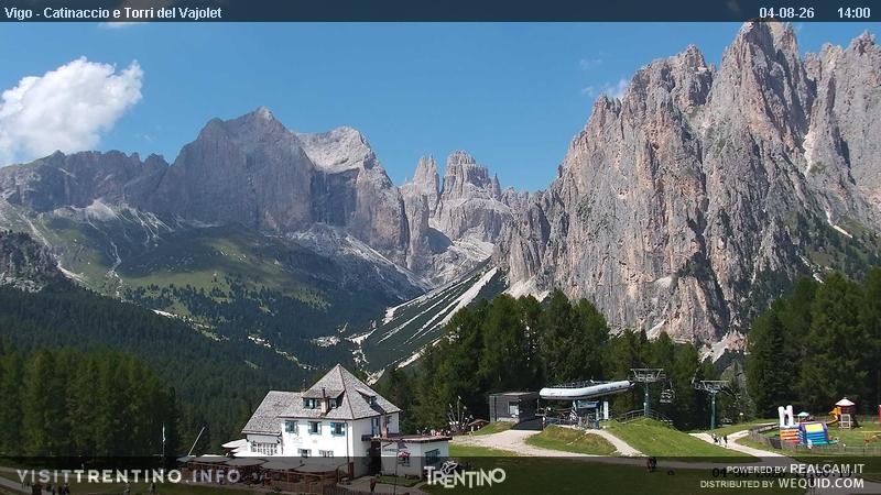 Archiv Foto Webcam Gardeccia-Mulde